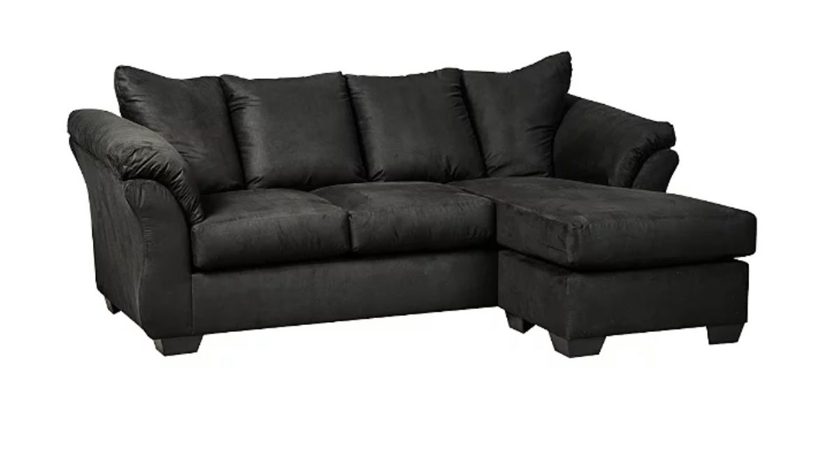 Black  Sectional 
