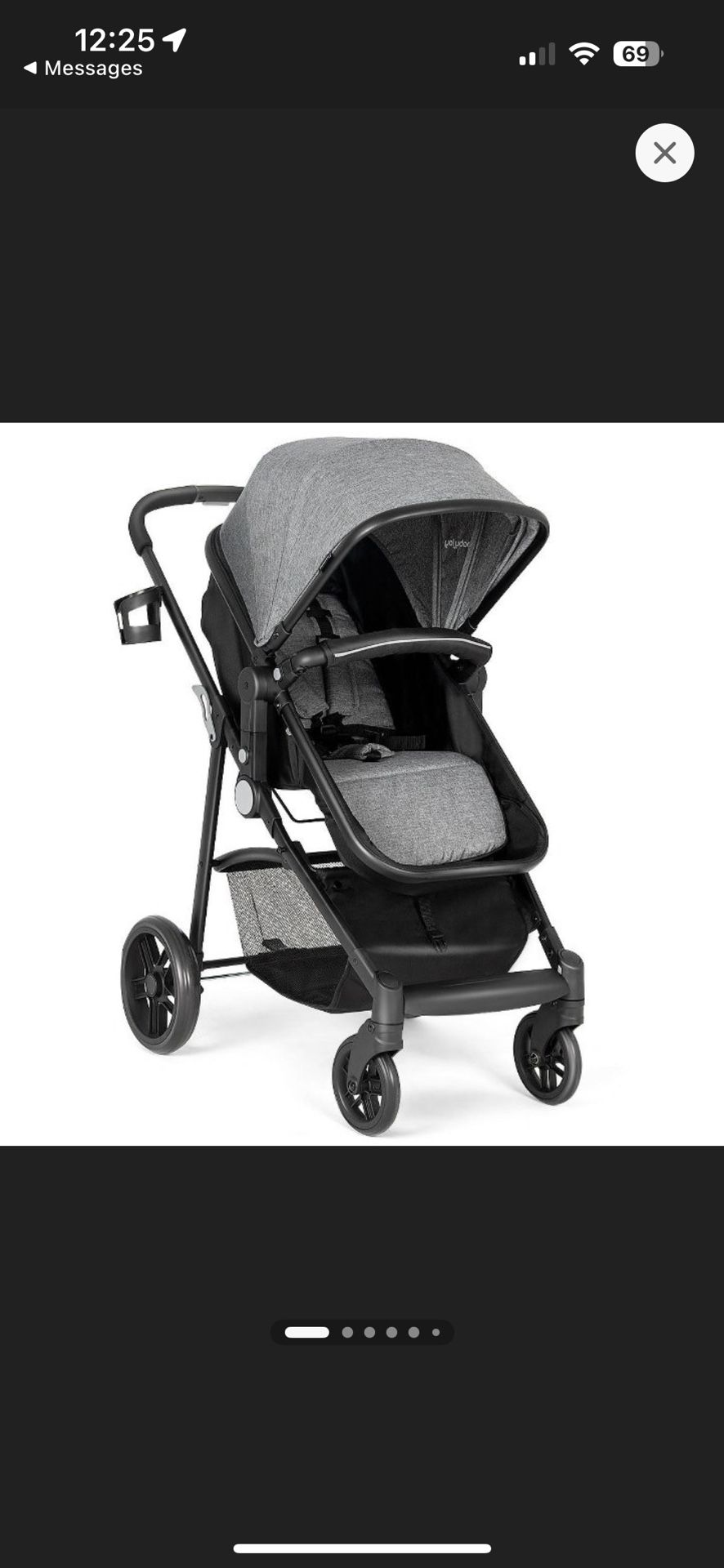 INFANS 2 in 1 Baby Stroller