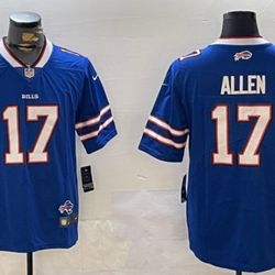 Buffalo Bills #17 Josh Allen 2X-LARGE Home Jersey 