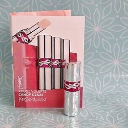 YSL Rouge Volupte Candy Glaze 02 Double Care Balm MINI 1g Healthy Glow Plumper