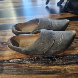 Antique Wooden dutch shoes
