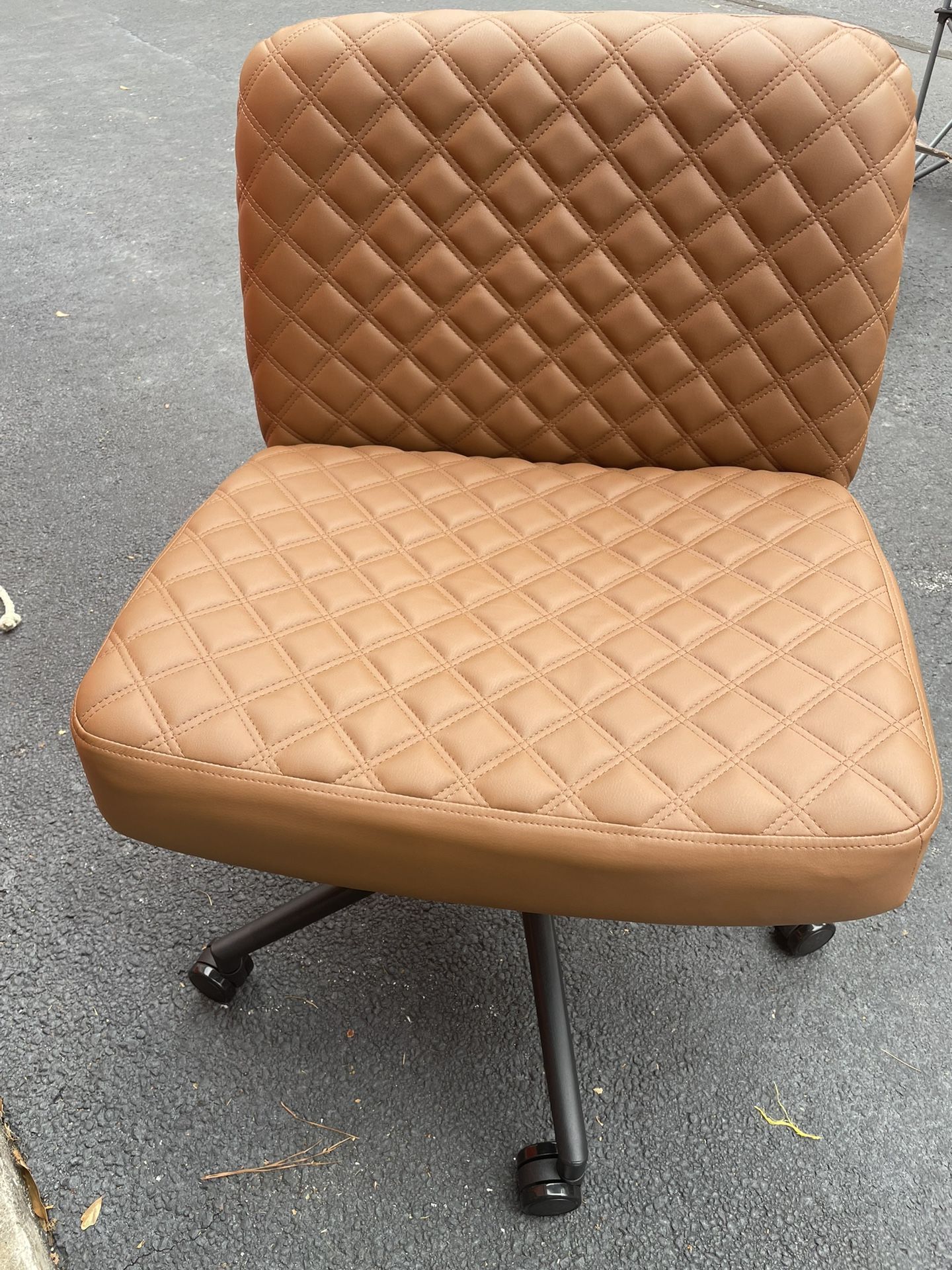 Brown Leather Office Chair