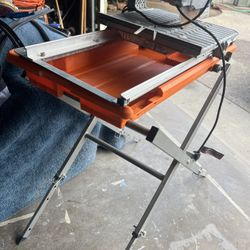 Ridgid 7in Tile Saw  