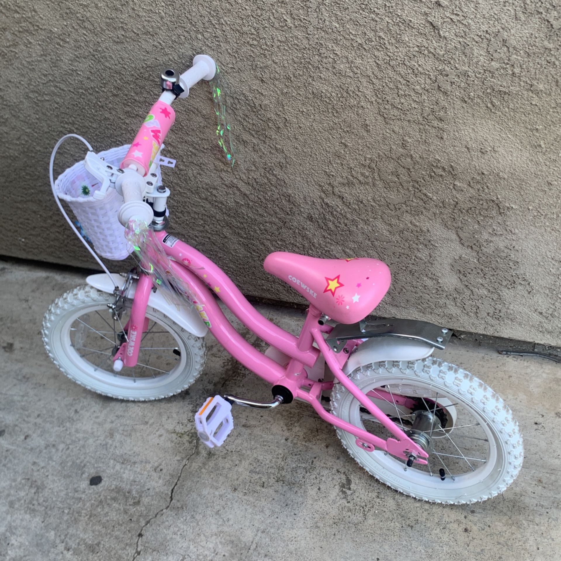 Pink Kid Bicycle 