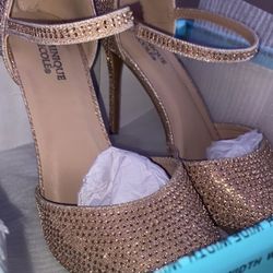 Rose gold Heels 
