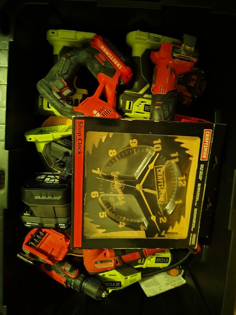 DeWalt, Craftsman, Milwaukee M18 Multi Tool, Ryobi