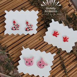 Sterling Silver 925 Earrings Set Of Three Each