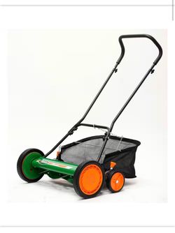 NEW IN BOX Shop Scotts 20 in. Manual Walk Behind Reel Lawn Mower, Includes Grass Catcher