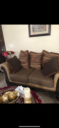 Couch seat and love seat
