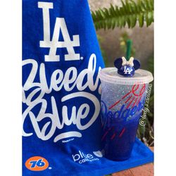 Dodger Starbucks custom cups
