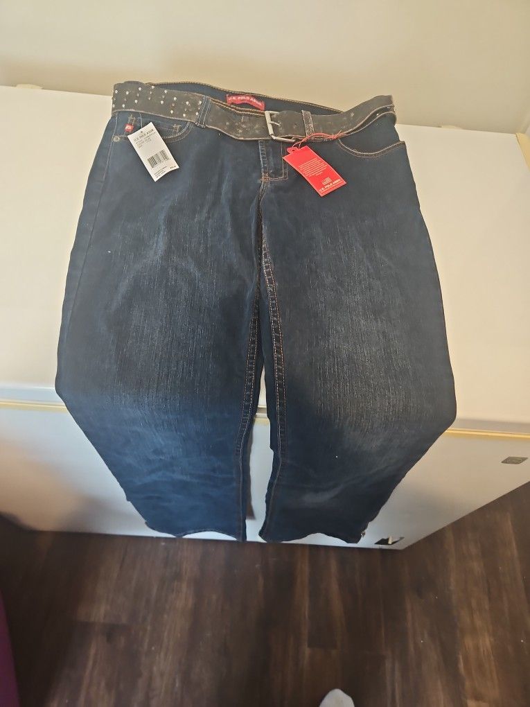 U.S. POLO JEANS BRAND NEW SZ 11/12 STRETCH