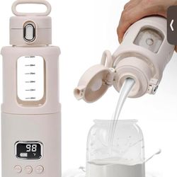 New  Portable Milk Warmer Baby Travel Rechargeable 