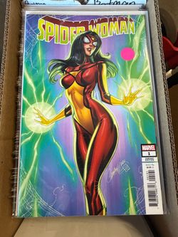 Spider-Woman 1 j Scott Campbell variant