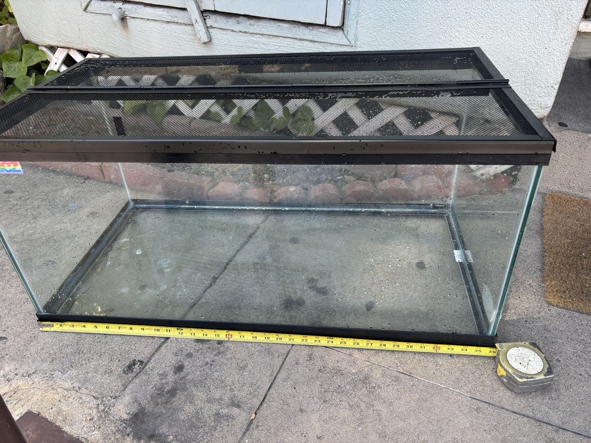 Tank . For Snake, Fishes and Guinea Pigs