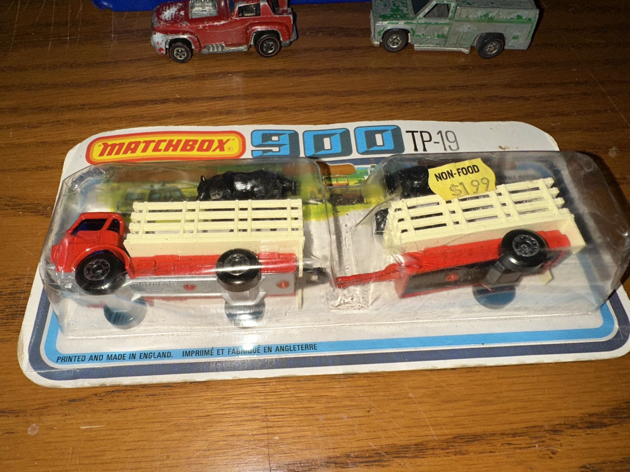 Matchbox 900 TP-1-9 Cattle Truck & Trailer