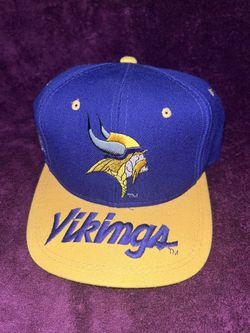 Vintage Sports Specialties Minnesota Vikings Brim Script Snapback 