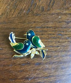 Love Birds Brooch.