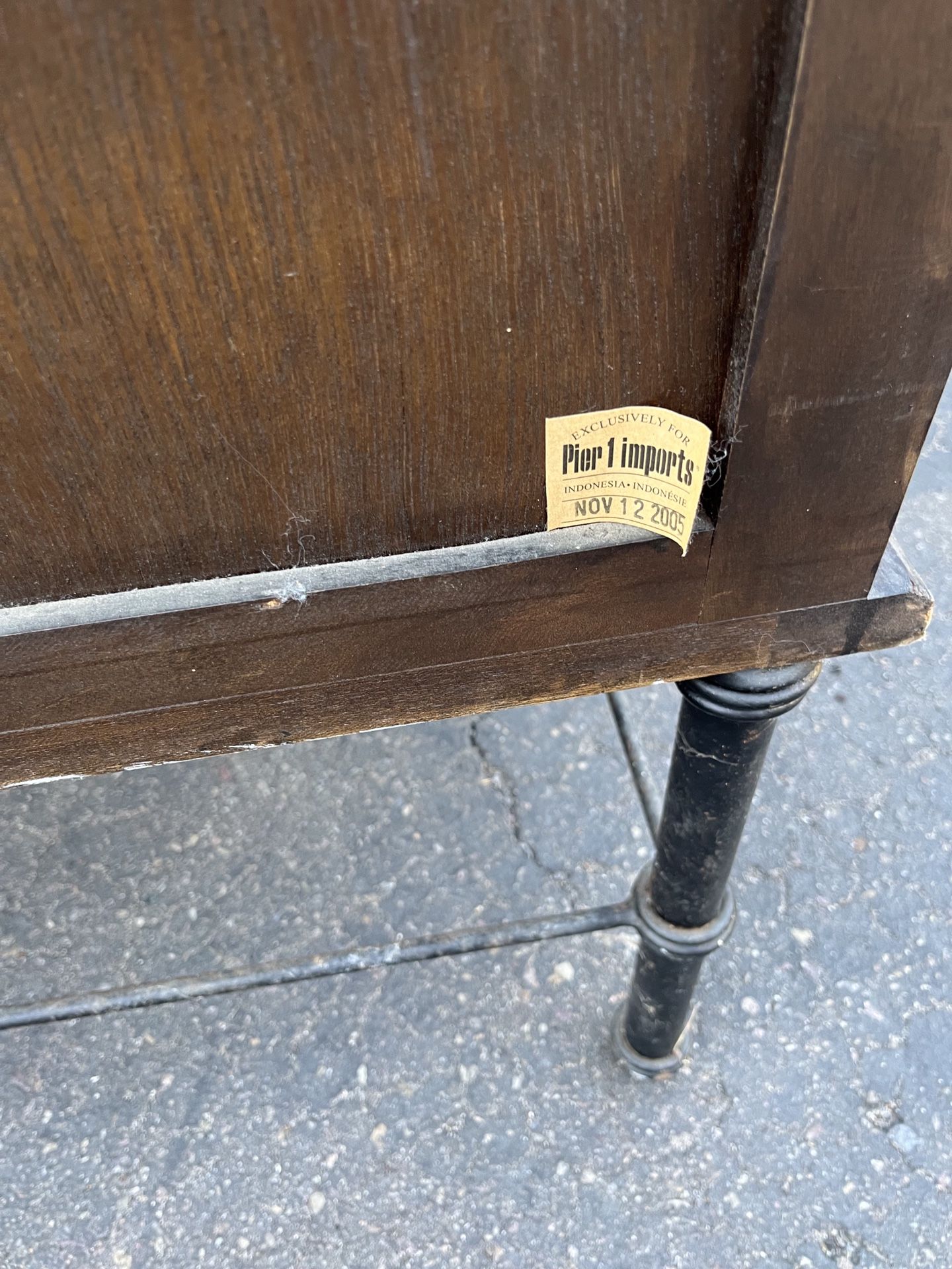 Cabinet Dresser Armoire Wood Pier One