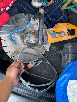 concrete saw