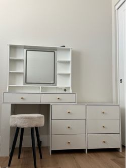 White Vanity