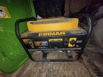 Firman P01202, 1200/1500-Watt Portable Gas Generator