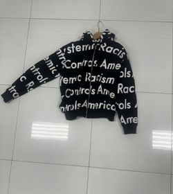 Denim Tear Zip-up Hoodie