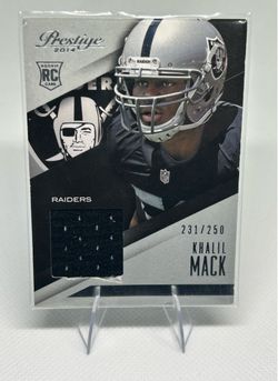 Khalil Mack 2014 Panini Prestige – Rookie Jumbo Jerseys – #KM /250