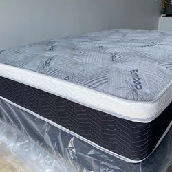 Cal King Euro Bamboo Pillow Top!!