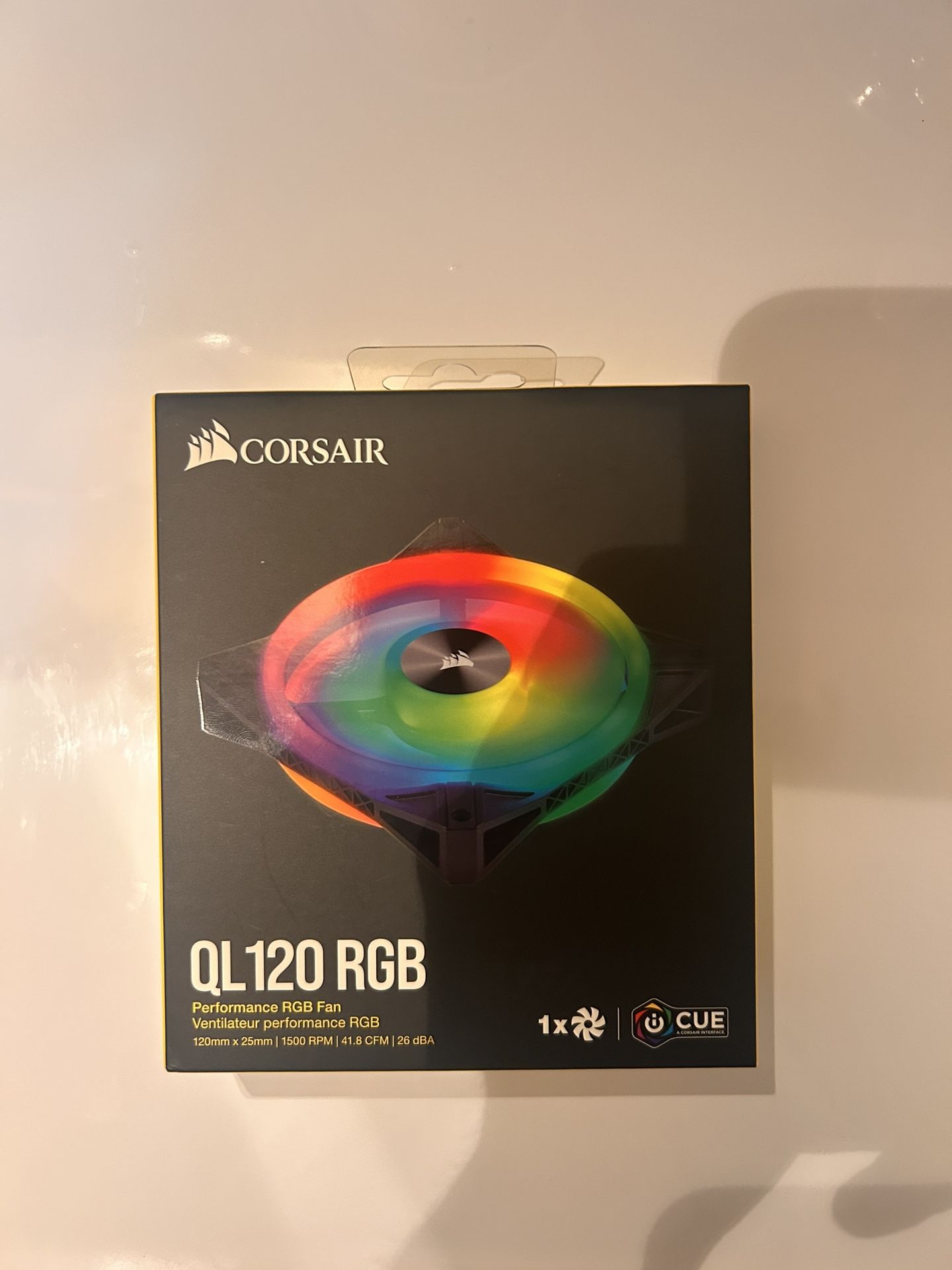 X2 Corsair Ql 120 Rgb Fan