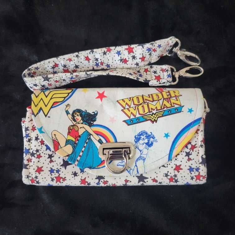 Wonder Woman Wallet Wristlet Clutch Necessary Clutch Wallet NCW