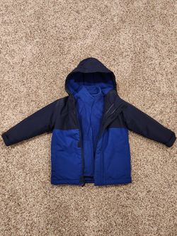 3 in 1 Jacket - Navy Blue - Size 4T