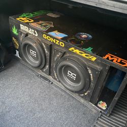 Dc Audio 8 M3 Dual 2ohm Rated 600rms 1200max 
