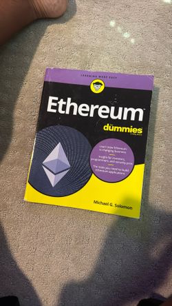Ethereum For Dummies Book