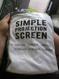 Projector screen