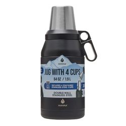 New 64oz DOUBLE-WALL STAINLESS STEEL Jug