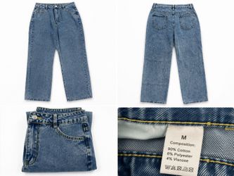 Brand New Women’s Wide Leg Jeans – Size Medium