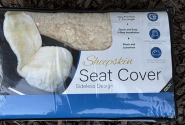 Eurow Australian Sheepskin Slideless Seat Cover