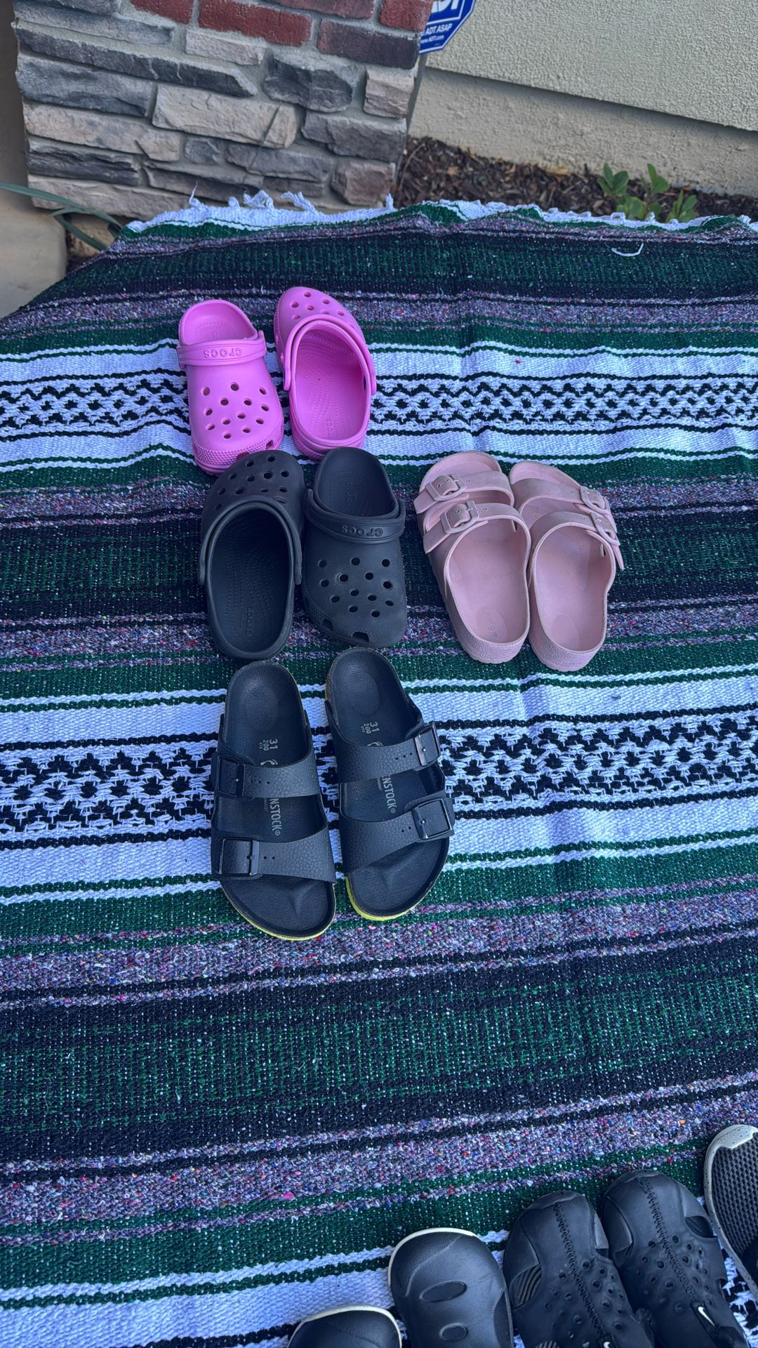 New/lightly Used Sandals Girls