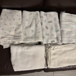 Muslin Swaddle Blankets 