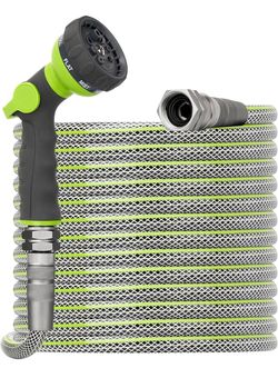 75 FT Heavy Duty Garden Hose, 1/2 ID x 75FT Durable Outdoor Water Hose - B238
