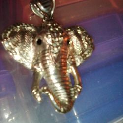 Large Elephant Pendant