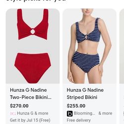 Brand New Hunza G Nadine Bikini 