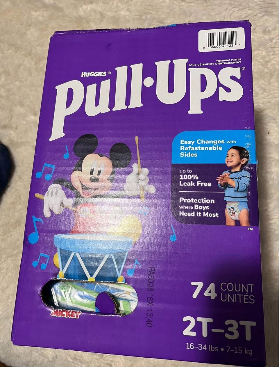 pull ups 2t 3t ( 73 count )