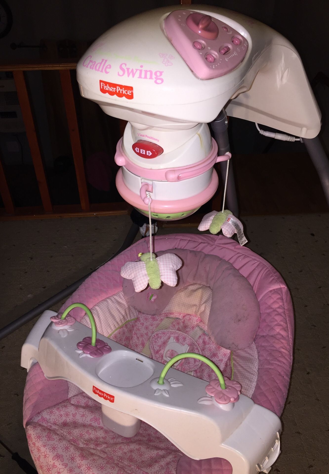 Fisher price cradle swing