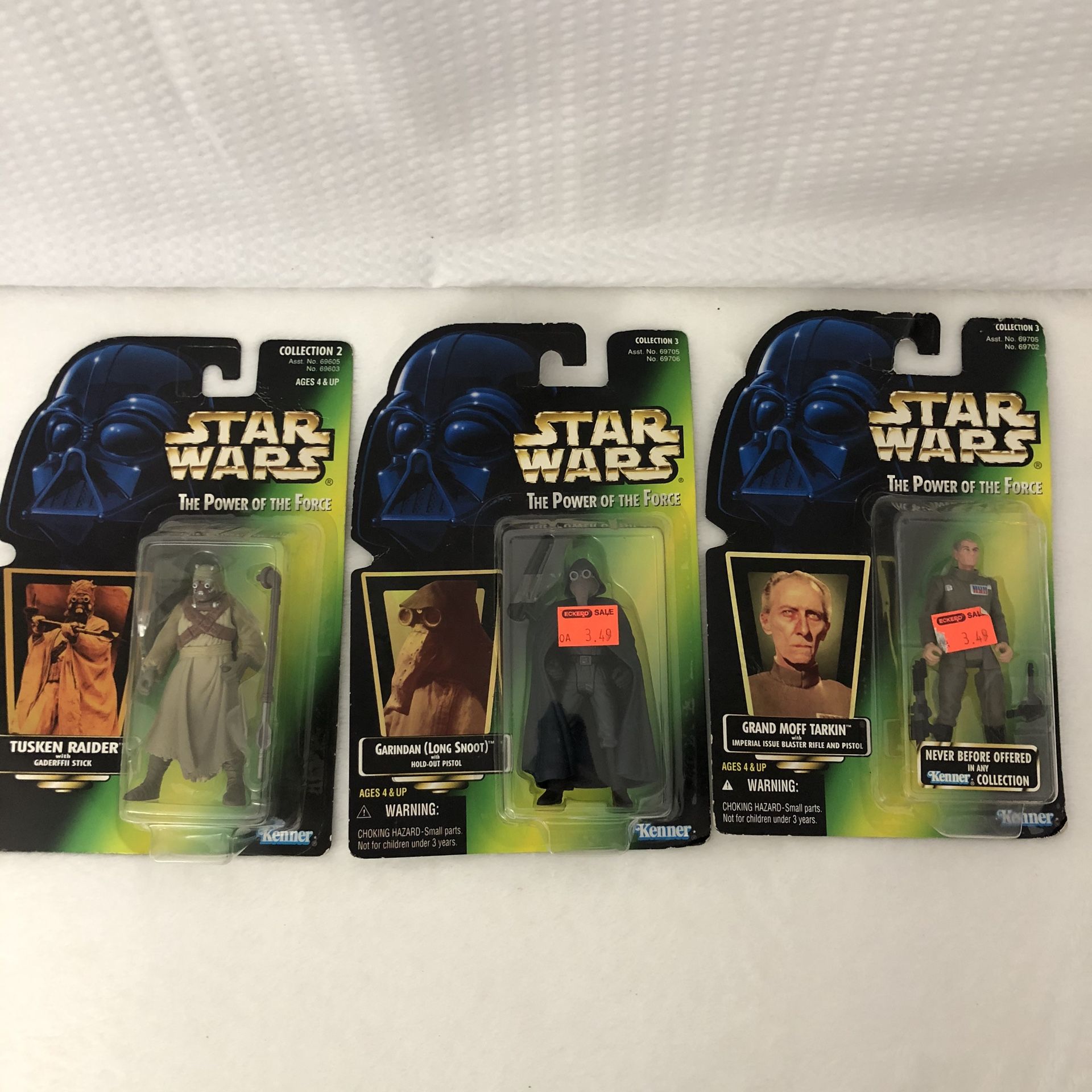 Vintage Star Wars The Power of the Force Action Figures