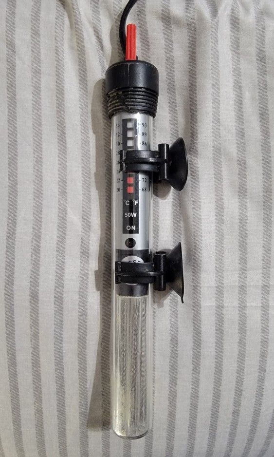 (9) Used Aquarium Heaters