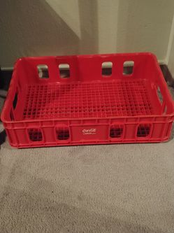 Vintage Coca-Cola red crate
