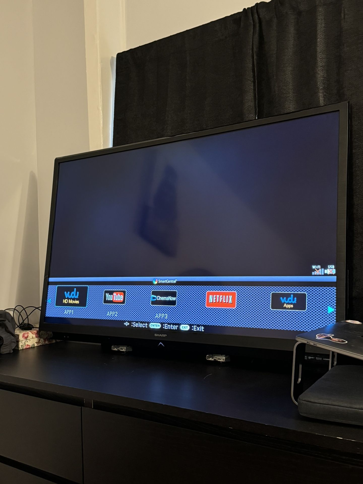 55 Inch Sharp Smart TV