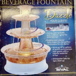 Rival Lighted Beverage Fountain
