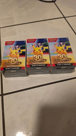 Pokemon 30th Celebration Booster Bundle